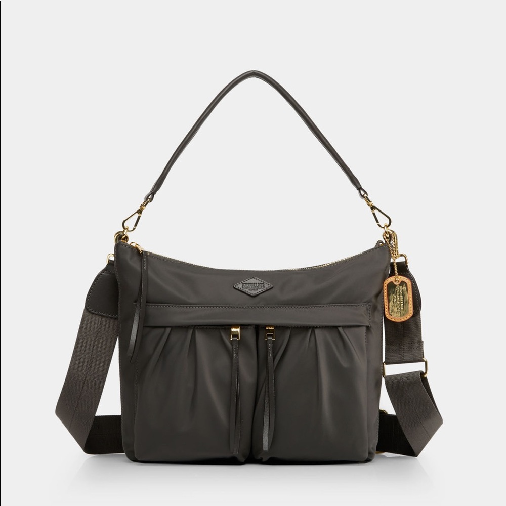 MZ Wallace Jordan Hobo Bag in black